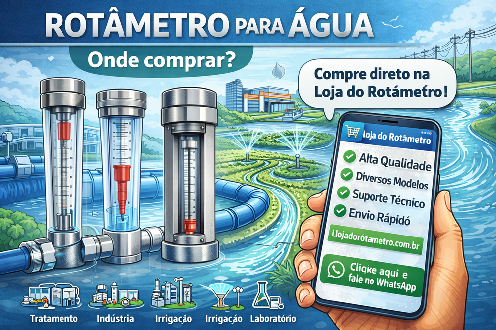 Rotâmetro para Água: o que é, como funciona e onde comprar