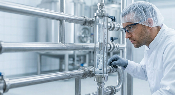 Rotâmetro para indústria alimentícia: como escolher o modelo ideal