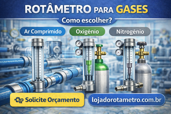 Rotâmetro para Gases: o que é, como funciona e como escolher o ideal